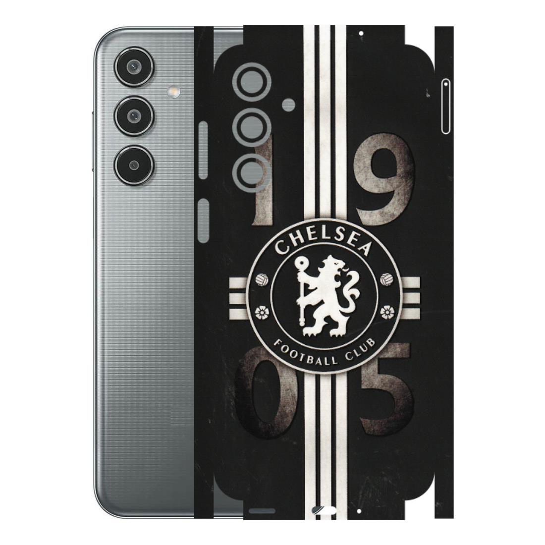 Samsung M/F/Note/Flip and C Phone Skins (All Models) - Chelsea Fan Club - 3D Embossed Finish (L-36) Samsung Galaxy M35 (5G)