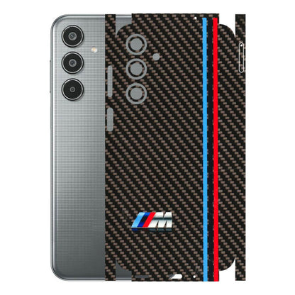 Samsung M/F/Note/Flip and C Phone Skins (All Models) - BM Carbon Fiber Feels - 3D Embossed Finish (L-38) Samsung Galaxy M35 (5G)