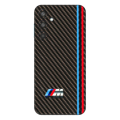 Samsung M/F/Note/Flip and C Phone Skins (All Models) - BM Carbon Fiber Feels - 3D Embossed Finish (L-38) Samsung Galaxy M35 (5G)