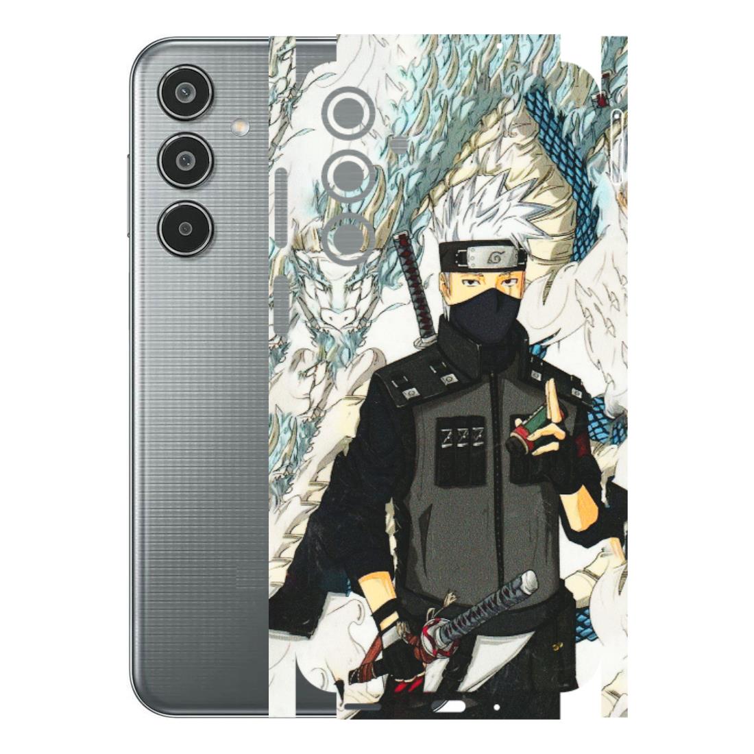 Samsung M/F/Note/Flip and C Phone Skins (All Models) - Kakashi Hatake Naruto Anime - 3D Embossed Finish (L-46) Samsung Galaxy M35 (5G)