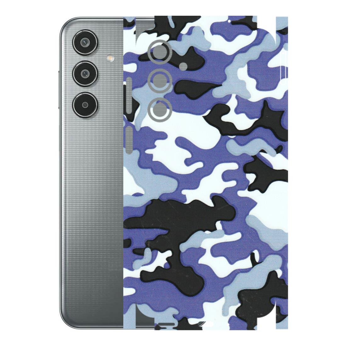 Samsung M/F/Note/Flip and C Phone Skins (All Models) - Powerfull Military Camoflauge - 3D Embossed Finish (L-49) Samsung Galaxy M35 (5G)
