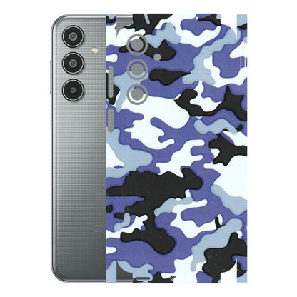 Samsung M/F/Note/Flip and C Phone Skins (All Models) - Powerfull Military Camoflauge - 3D Embossed Finish (L-49) Samsung Galaxy M35 (5G)