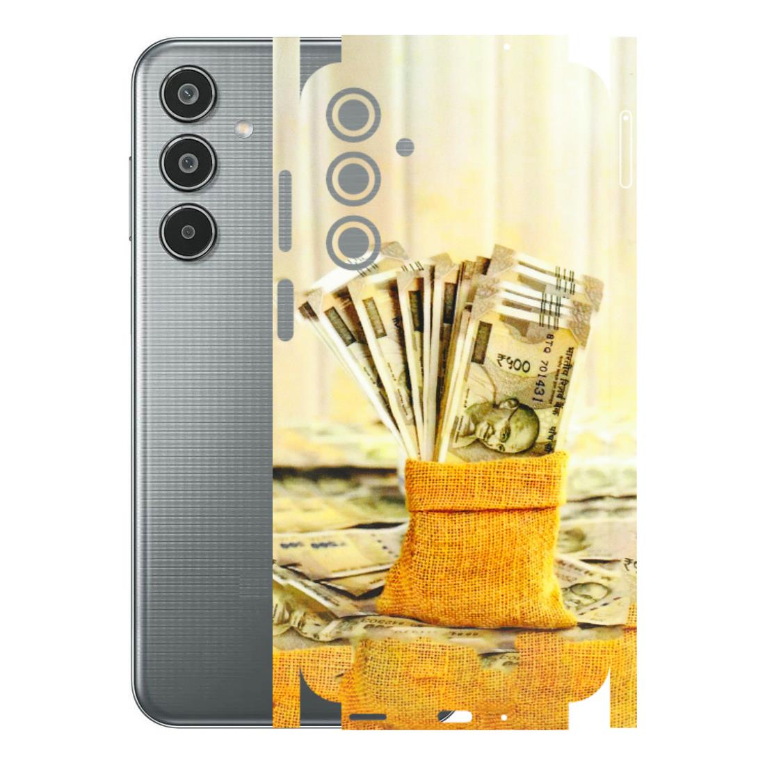 Samsung M/F/Note/Flip and C Phone Skins (All Models) - Show Me The Money - 3D Embossed Finish (L-52) Samsung Galaxy M35 (5G)