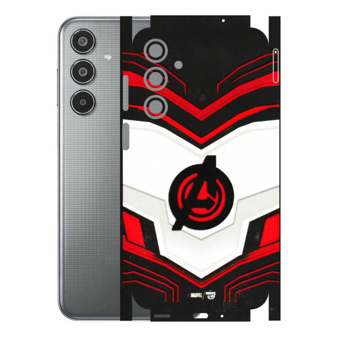 Samsung M/F/Note/Flip and C Phone Skins (All Models) - Avengers Logo - 3D Embossed Finish (L-55) Samsung Galaxy M35 (5G)