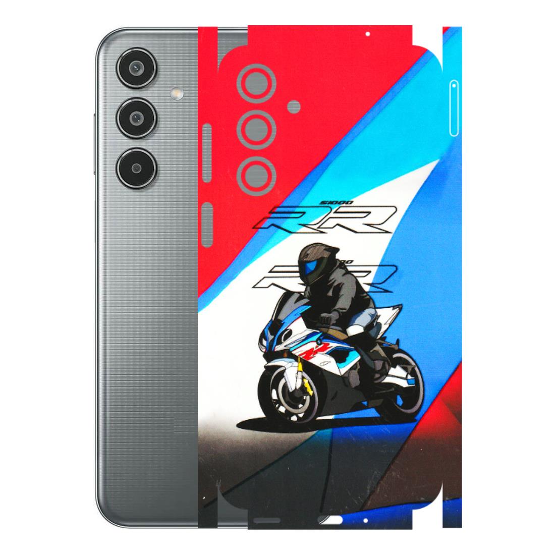 Samsung M/F/Note/Flip and C Phone Skins (All Models) - Bikers Love - 3D Embossed Finish (L-58) Samsung Galaxy M35 (5G)