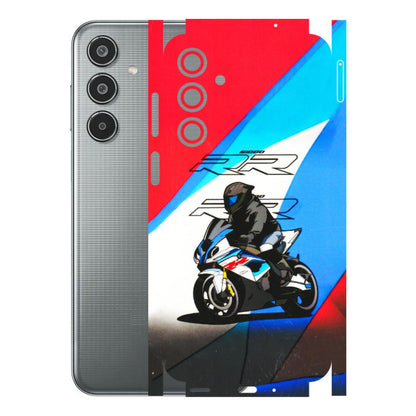 Samsung M/F/Note/Flip and C Phone Skins (All Models) - Bikers Love - 3D Embossed Finish (L-58) Samsung Galaxy M35 (5G)