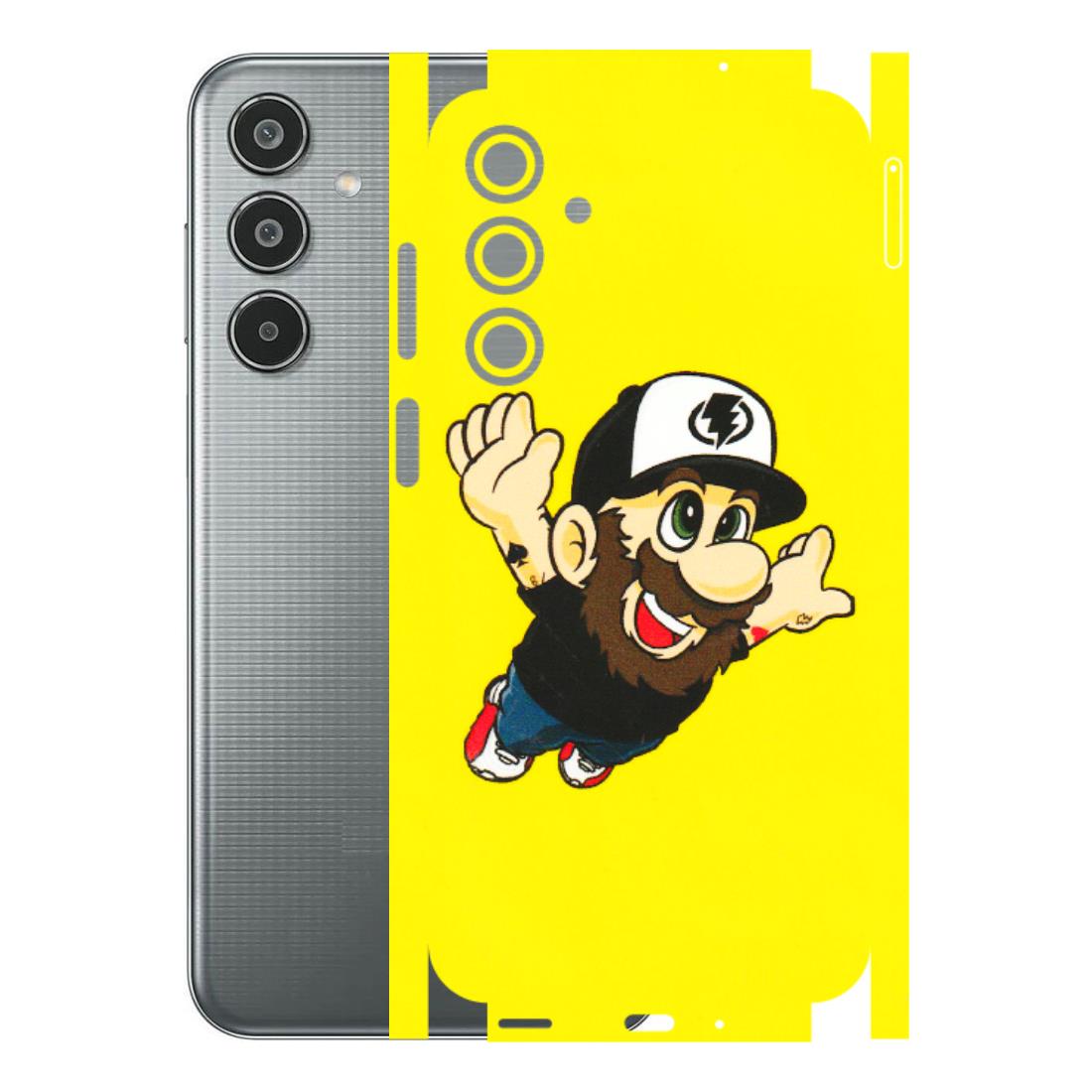 Samsung M/F/Note/Flip and C Phone Skins (All Models) - Flying Beardo - 3D Embossed Finish (L-60) Samsung Galaxy M35 (5G)