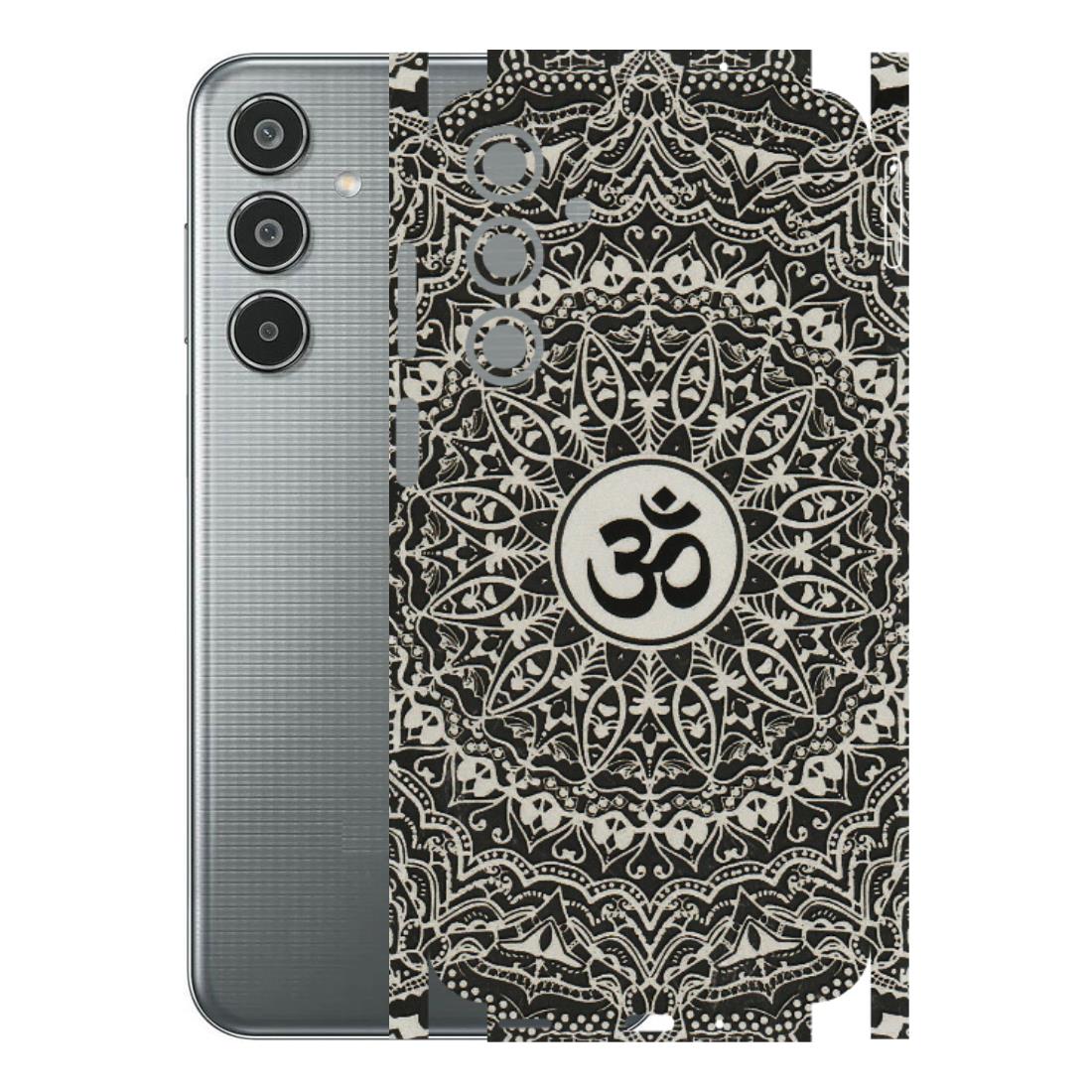 Samsung M/F/Note/Flip and C Phone Skins (All Models) - Aum Elegant Mandala - 3D Embossed Finish (L-62) Samsung Galaxy M35 (5G)