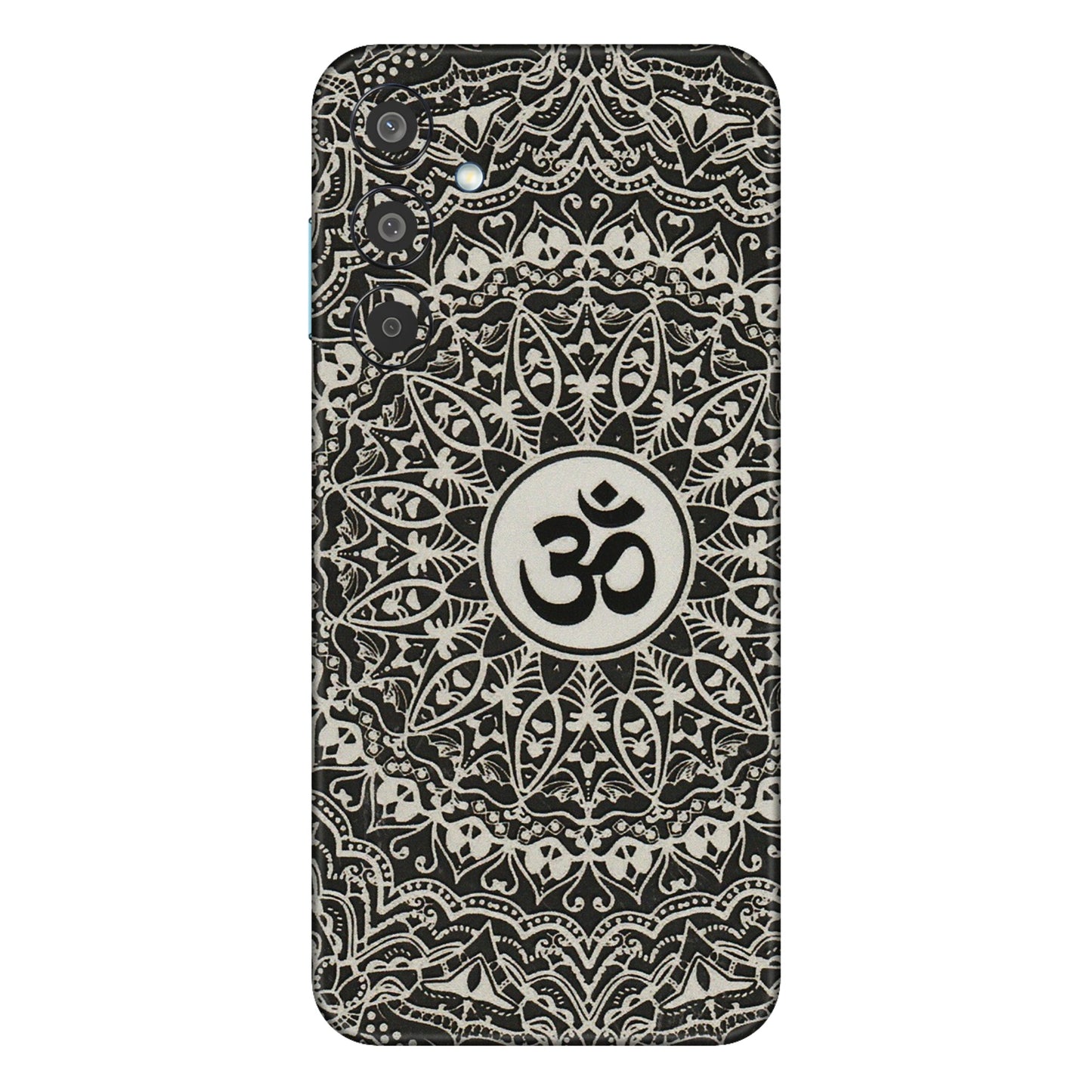Samsung M/F/Note/Flip and C Phone Skins (All Models) - Aum Elegant Mandala - 3D Embossed Finish (L-62) Samsung Galaxy M35 (5G)