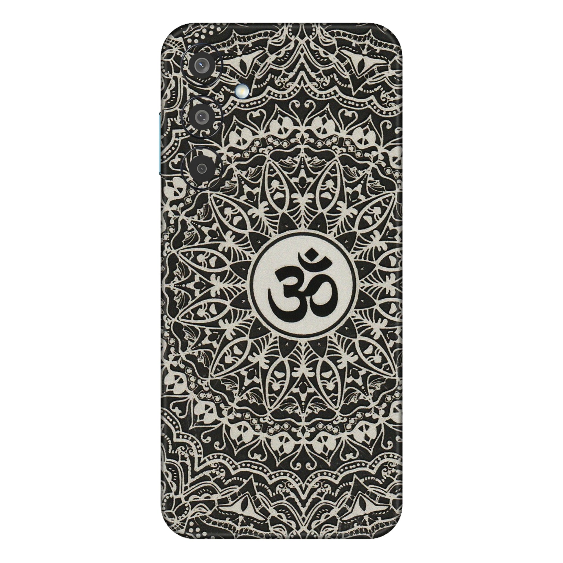 Samsung M/F/Note/Flip and C Phone Skins (All Models) - Aum Elegant Mandala - 3D Embossed Finish (L-62) Samsung Galaxy M35 (5G)