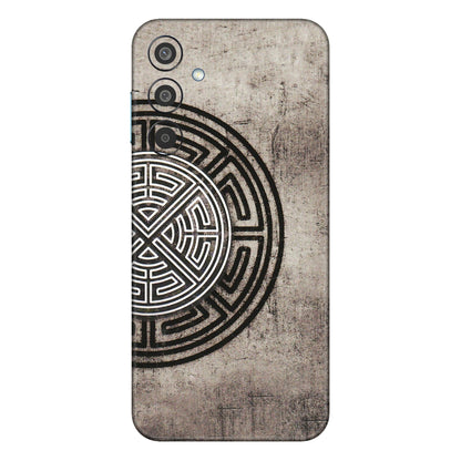 Samsung M/F/Note/Flip and C Phone Skins (All Models) - Mysterious Circular Design - 3D Embossed Finish (L-63) Samsung Galaxy M35 (5G)