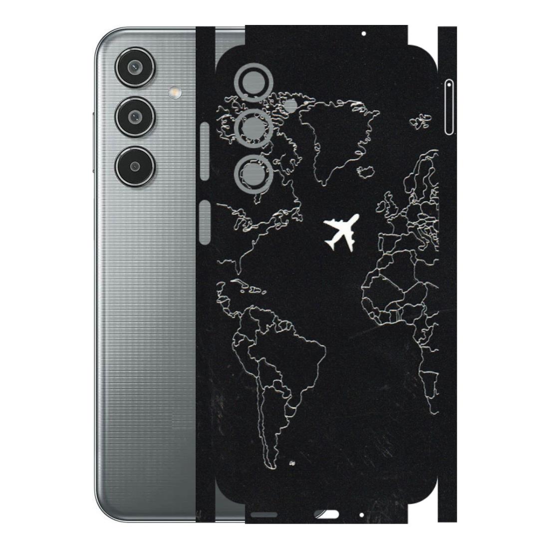 Samsung M/F/Note/Flip and C Phone Skins (All Models) - Never Ending Travel - 3D Embossed Finish (L-79) Samsung Galaxy M35 (5G)