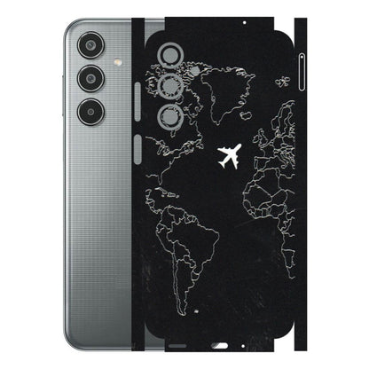 Samsung M/F/Note/Flip and C Phone Skins (All Models) - Never Ending Travel - 3D Embossed Finish (L-79) Samsung Galaxy M35 (5G)