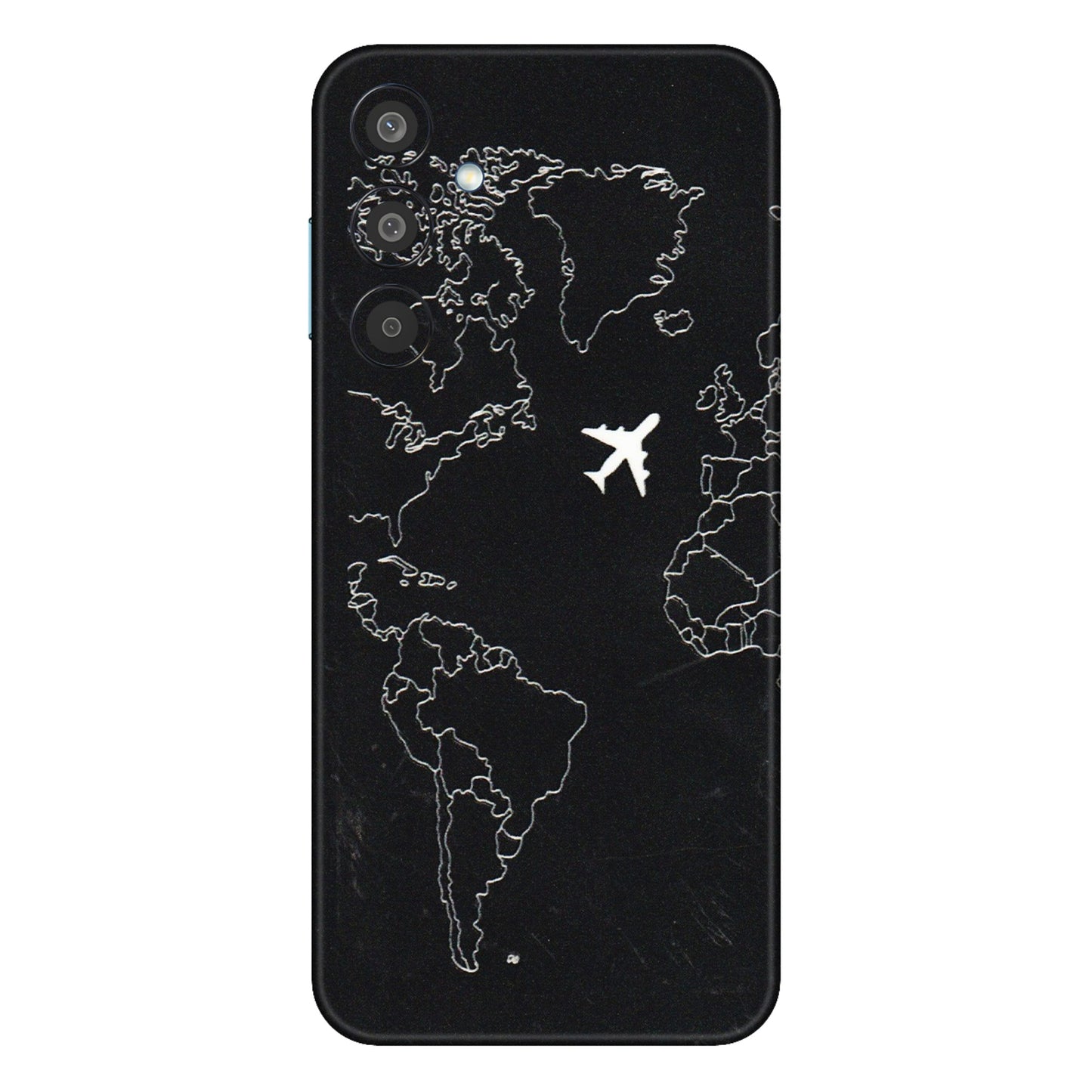 Samsung M/F/Note/Flip and C Phone Skins (All Models) - Never Ending Travel - 3D Embossed Finish (L-79) Samsung Galaxy M35 (5G)