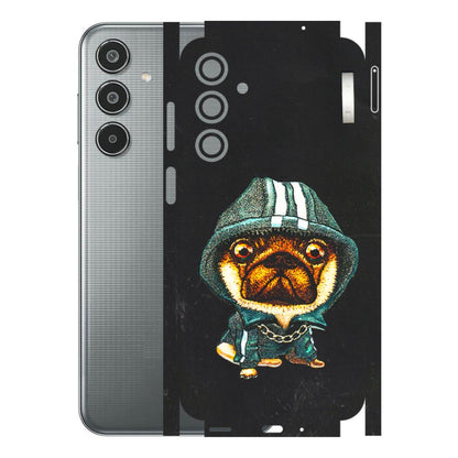 Samsung M/F/Note/Flip and C Phone Skins (All Models) - Puppy N Hoodie - 3D Embossed Finish (L-90) Samsung Galaxy M35 (5G)