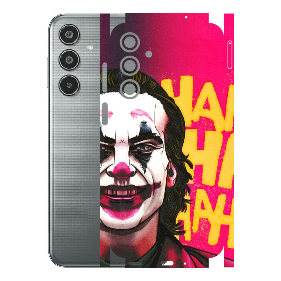 Samsung M/F/Note/Flip and C Phone Skins (All Models) - Joker Evil Laugh - 3D Embossed Finish (L-97) Samsung Galaxy M35 (5G)