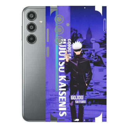 Samsung M/F/Note/Flip and C Phone Skins (All Models) - Jujutsu Kaisen Gojo - Matte Finish (M-05) Samsung Galaxy M35 (5G)