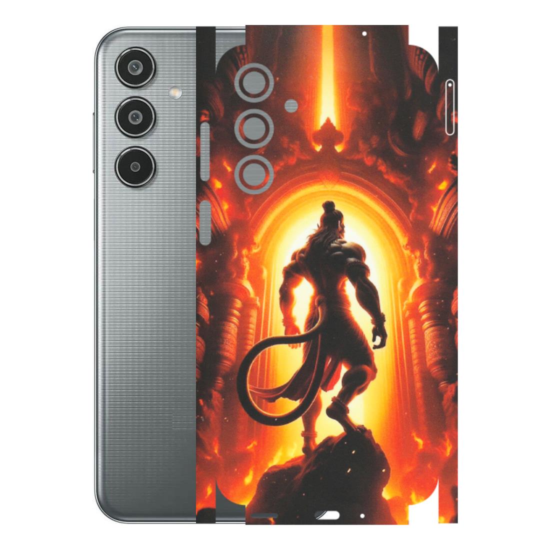 Samsung M/F/Note/Flip and C Phone Skins (All Models) - HanumanJi - Matte Finish (M-06) Samsung Galaxy M35 (5G)