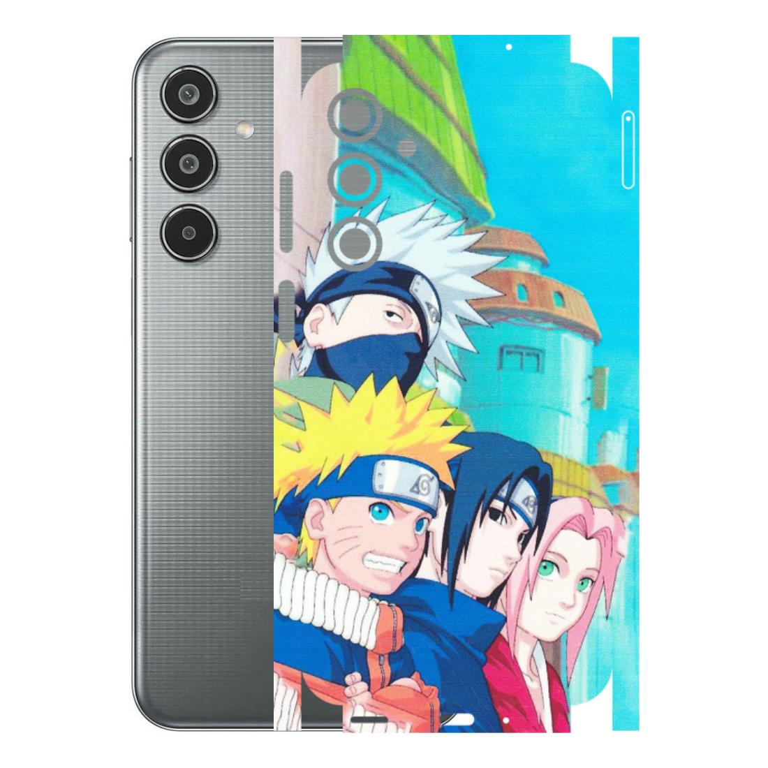Samsung M/F/Note/Flip and C Phone Skins (All Models) - Team Minato And Kakashi - Matte Finish (M-101) Samsung Galaxy M35 (5G)
