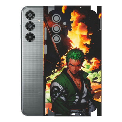 Samsung M/F/Note/Flip and C Phone Skins (All Models) - Roronoa Zoro - Matte Finish (M-102) Samsung Galaxy M35 (5G)