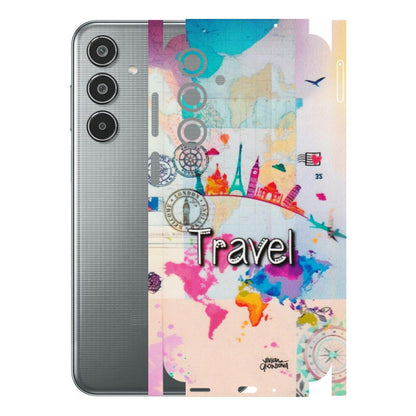 Samsung M/F/Note/Flip and C Phone Skins (All Models) - Travel The Wonders - Matte Finish (M-108) Samsung Galaxy M35 (5G)