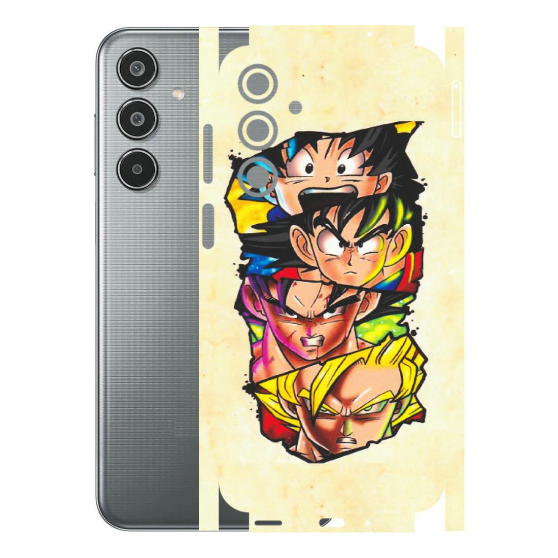 Samsung M/F/Note/Flip and C Phone Skins (All Models) - Angry Multi Anime - Matte Finish (M-113) Samsung Galaxy M35 (5G)