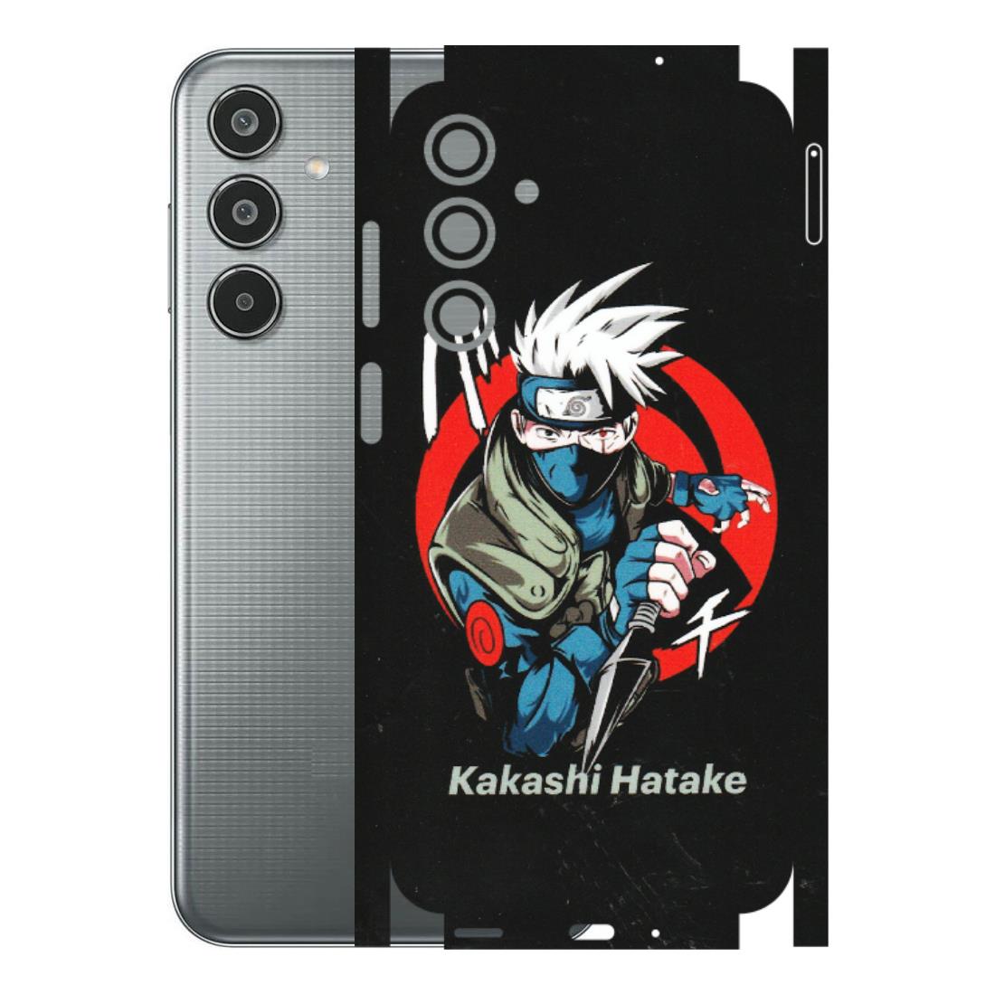 Samsung M/F/Note/Flip and C Phone Skins (All Models) - Naruto Kakashi Hatake Killer - Matte Finish (M-114) Samsung Galaxy M35 (5G)