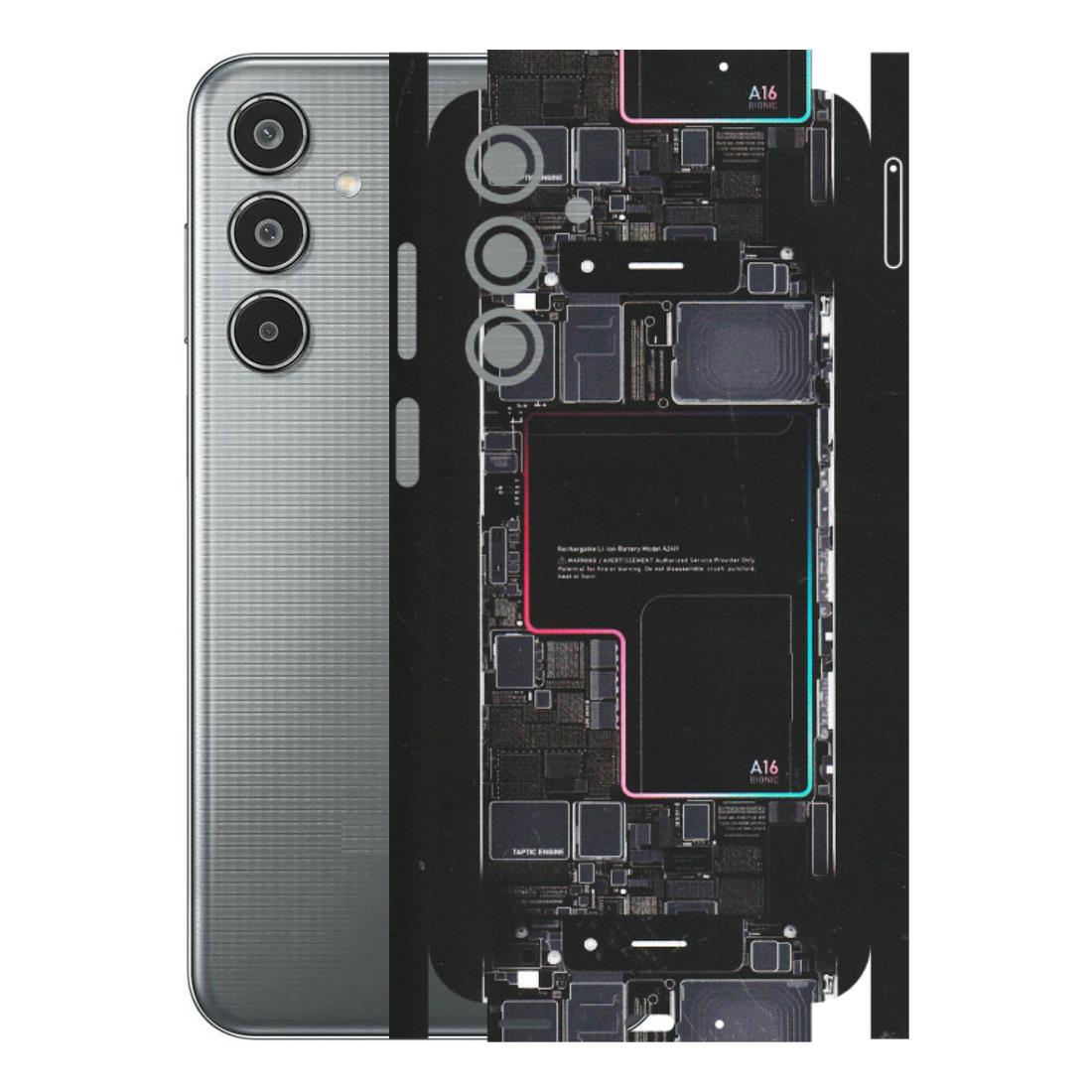 Samsung M/F/Note/Flip and C Phone Skins (All Models) - Motherboard Circuit Layout - Matte Finish (M-117) Samsung Galaxy M35 (5G)