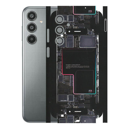 Samsung M/F/Note/Flip and C Phone Skins (All Models) - Motherboard Circuit Layout - Matte Finish (M-117) Samsung Galaxy M35 (5G)