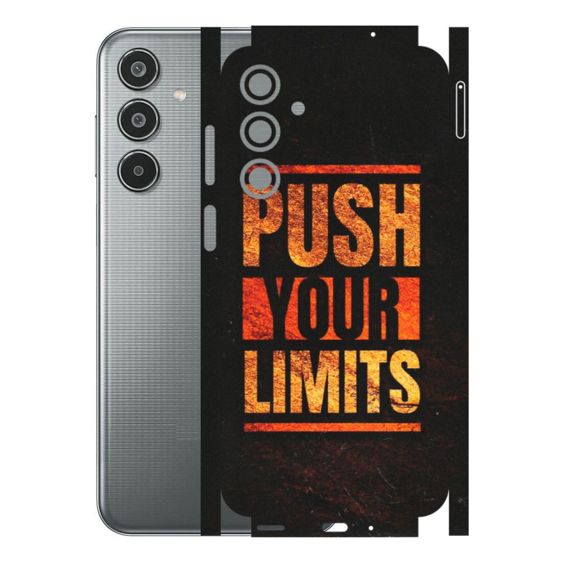 Samsung M/F/Note/Flip and C Phone Skins (All Models) - Push Your Limits - Matte Finish (M-118) Samsung Galaxy M35 (5G)
