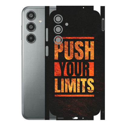 Samsung M/F/Note/Flip and C Phone Skins (All Models) - Push Your Limits - Matte Finish (M-118) Samsung Galaxy M35 (5G)