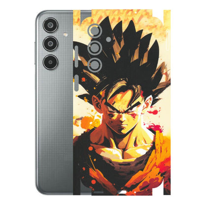 Samsung M/F/Note/Flip and C Phone Skins (All Models) - Angry Goku - Matte Finish (M-12) Samsung Galaxy M35 (5G)
