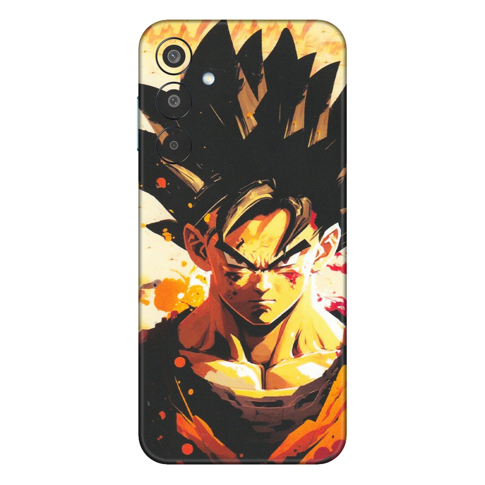 Samsung M/F/Note/Flip and C Phone Skins (All Models) - Angry Goku - Matte Finish (M-12) Samsung Galaxy M35 (5G)
