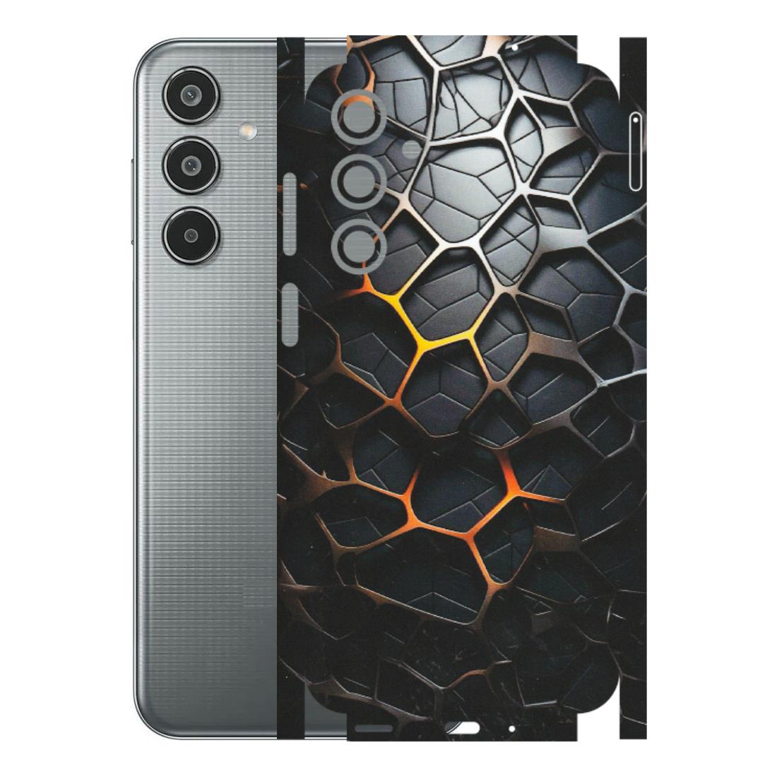 Samsung M/F/Note/Flip and C Phone Skins (All Models) - New Abstract Graphite Tiles - Matte Finish (M-130) Samsung Galaxy M35 (5G)