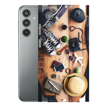 Samsung M/F/Note/Flip and C Phone Skins (All Models) - Travel Wanderlust - Matte Finish (M-133) Samsung Galaxy M35 (5G)