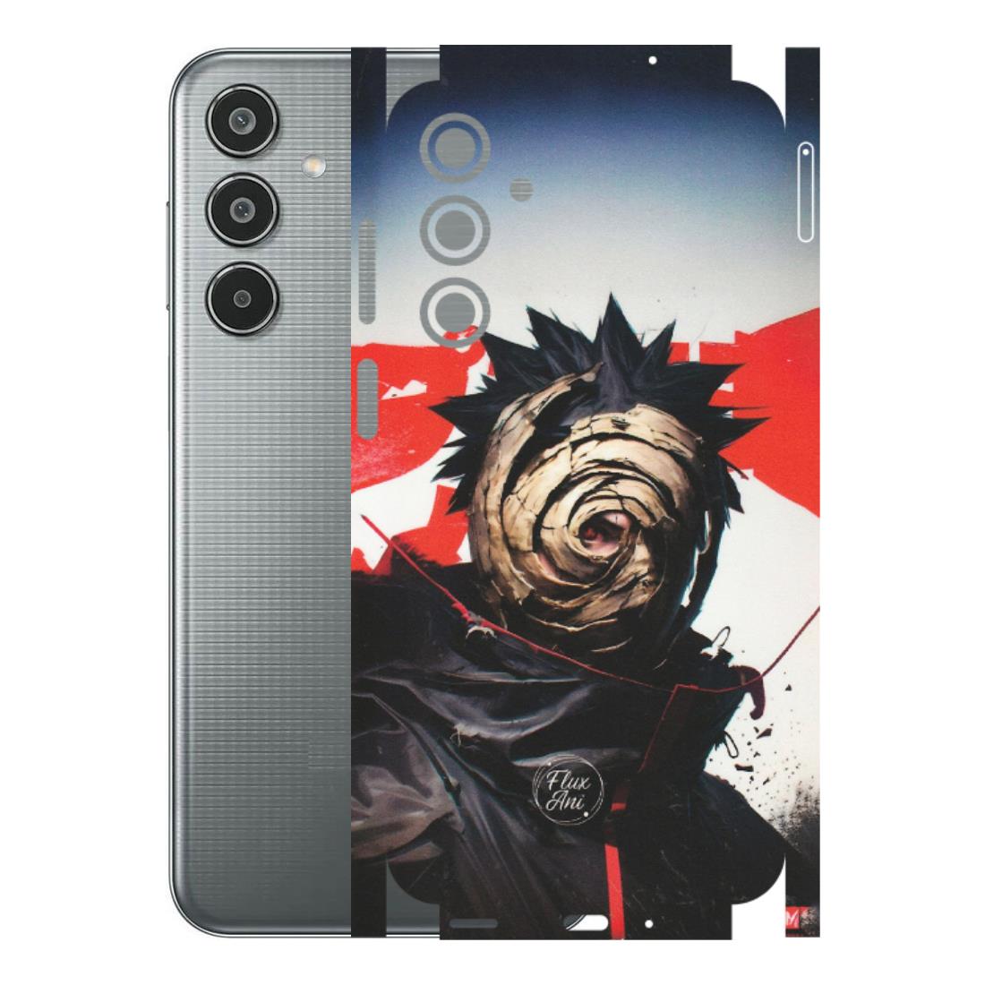 Samsung M/F/Note/Flip and C Phone Skins (All Models) - Obito Uchiha Cool Anime - Matte Finish (M-134) Samsung Galaxy M35 (5G)