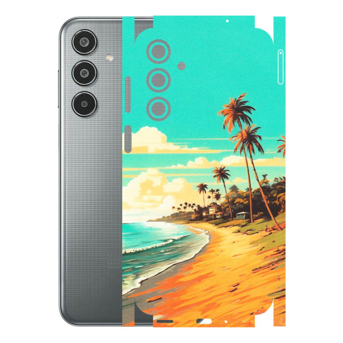 Samsung M/F/Note/Flip and C Phone Skins (All Models) - Miami Beach - Matte Finish (M-136) Samsung Galaxy M35 (5G)
