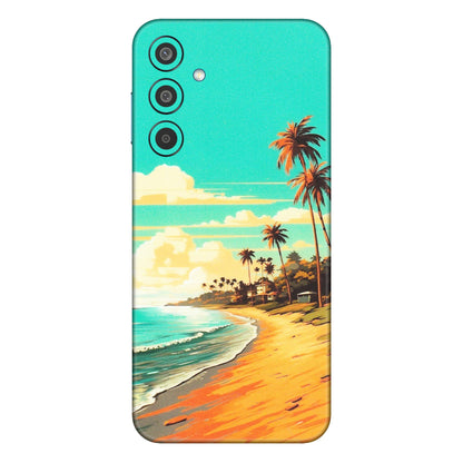 Samsung M/F/Note/Flip and C Phone Skins (All Models) - Miami Beach - Matte Finish (M-136) Samsung Galaxy M35 (5G)