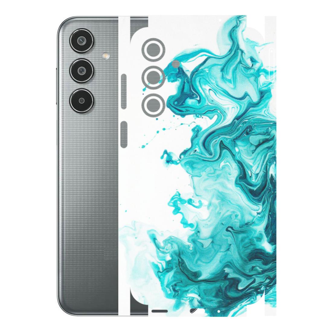 Samsung M/F/Note/Flip and C Phone Skins (All Models) - Sky Blue Abstract Colour - Matte Finish (M-146) Samsung Galaxy M35 (5G)
