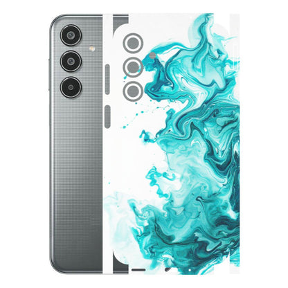 Samsung M/F/Note/Flip and C Phone Skins (All Models) - Sky Blue Abstract Colour - Matte Finish (M-146) Samsung Galaxy M35 (5G)