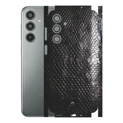 Samsung M/F/Note/Flip and C Phone Skins (All Models) - Black Snack Leather - Matte Finish (M-147) Samsung Galaxy M35 (5G)
