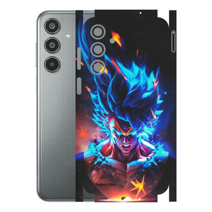 Samsung M/F/Note/Flip and C Phone Skins (All Models) - Angry Goku Dragon Ball Anime - Matte Finish (M-150) Samsung Galaxy M35 (5G)