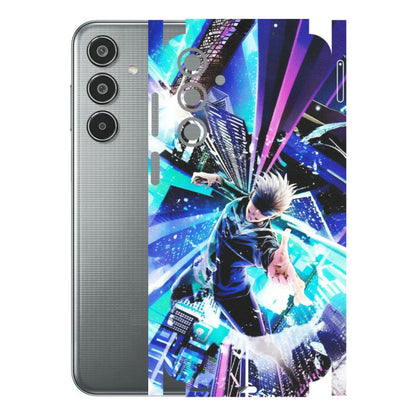 Samsung M/F/Note/Flip and C Phone Skins (All Models) - Manga Action Jujustu Kaisen Anime - Matte Finish (M-155) Samsung Galaxy M35 (5G)