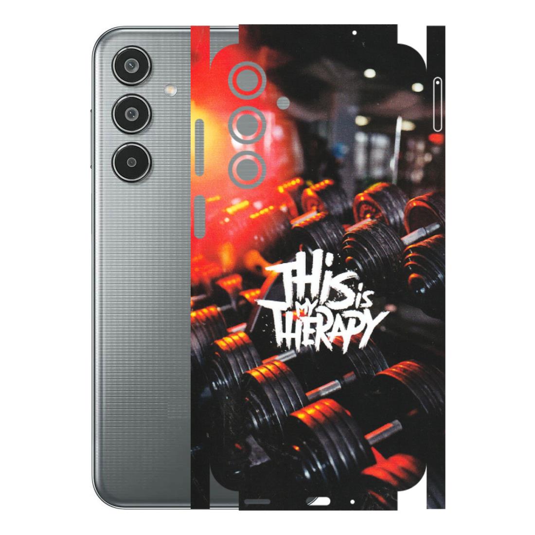 Samsung M/F/Note/Flip and C Phone Skins (All Models) - GYM Lover Therapy - Matte Finish (M-160) Samsung Galaxy M35 (5G)
