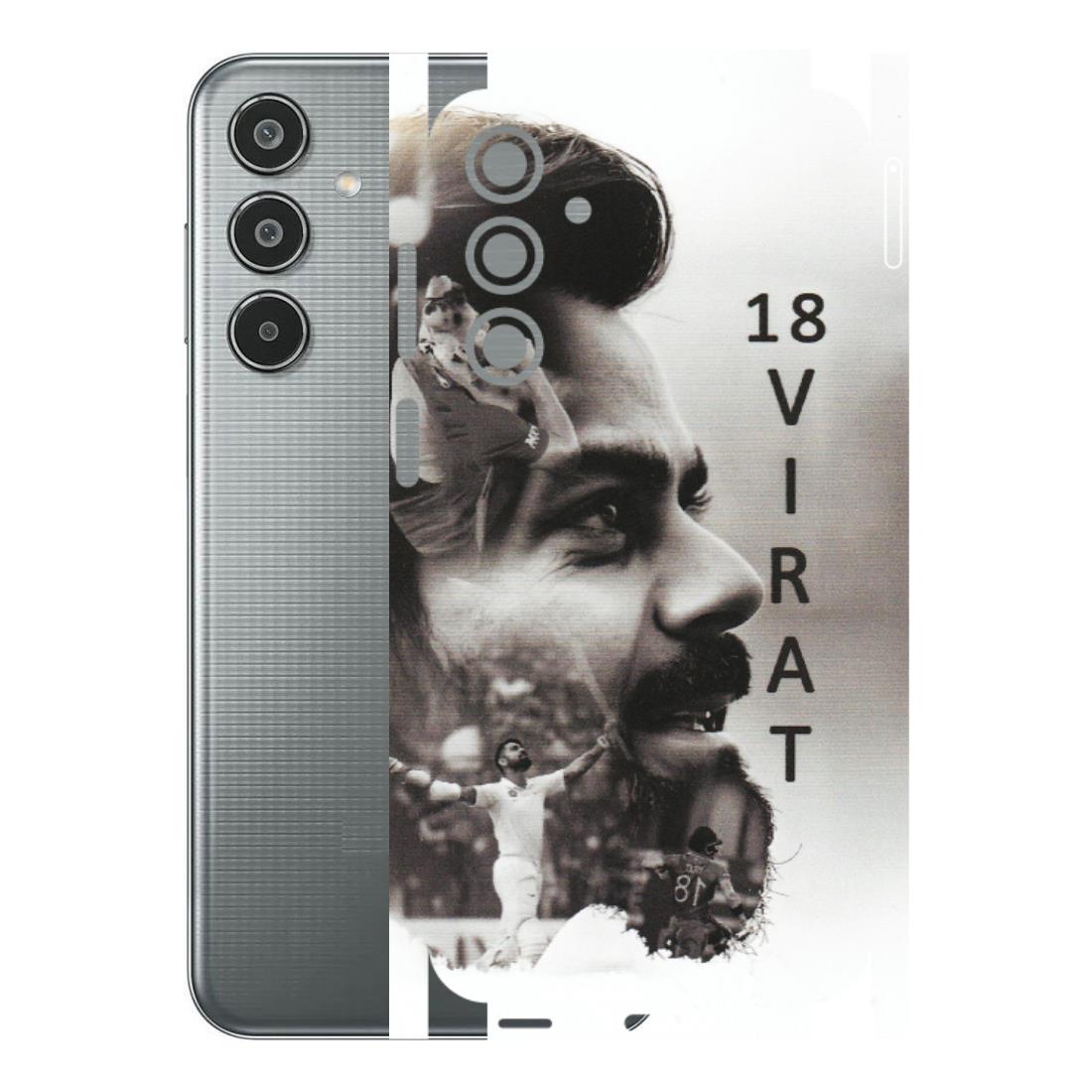 Samsung M/F/Note/Flip and C Phone Skins (All Models) - Virat Kohli Cricketer - Matte Finish (M-163) Samsung Galaxy M35 (5G)