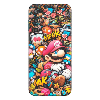 Samsung M/F/Note/Flip and C Phone Skins (All Models) - Super Mario Bros Artistic - Matte Finish (M-173) Samsung Galaxy M35 (5G)