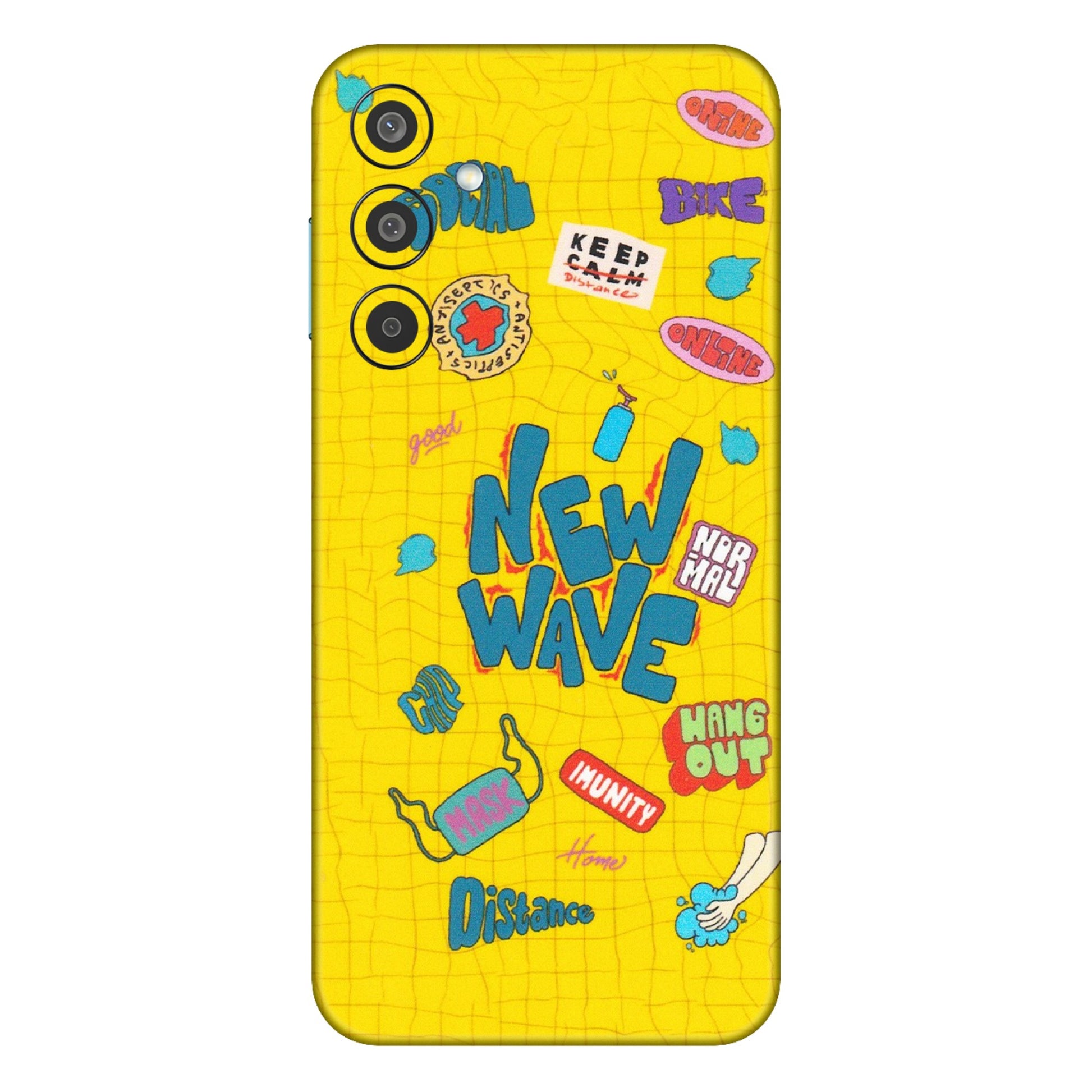 Samsung M/F/Note/Flip and C Phone Skins (All Models) - New Wave Life - Matte Finish (M-17) Samsung Galaxy M35 (5G)
