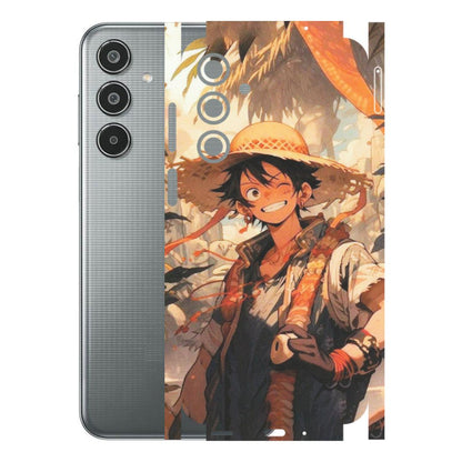 Samsung M/F/Note/Flip and C Phone Skins (All Models) - Anime Character Smile - Matte Finish (M-33) Samsung Galaxy M35 (5G)