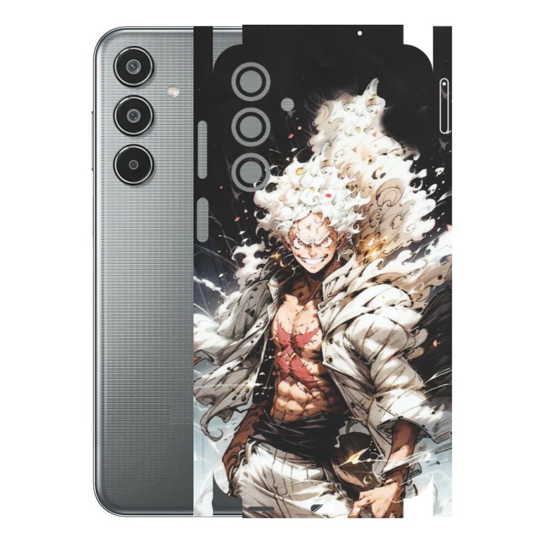Samsung M/F/Note/Flip and C Phone Skins (All Models) - Anime Angry Classy Character - Matte Finish (M-34) Samsung Galaxy M35 (5G)