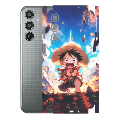 Samsung M/F/Note/Flip and C Phone Skins (All Models) - Toon One Piece Cute Character - Matte Finish (M-35) Samsung Galaxy M35 (5G)